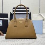 Replica Prada Large Saffiano Caramel - high-quality designer bag dupe