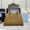Fake Prada Large Saffiano Caramel - high-end replica designer purse