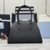 Fake Prada Large Saffiano Black - elite factory replica handbag
