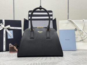 Fake Prada Large Saffiano Black - best quality fake designer bag