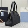 Fake Prada Large Saffiano Black - top-grade luxury bag dupe