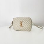 Replica YSL Lou Camera Bag White - elite factory replica handbag