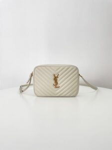 Replica YSL Lou Camera Bag White - best quality fake designer bag