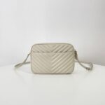 Replica YSL Lou Camera Bag White - premium superclone handbag