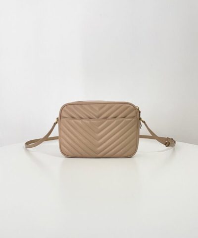 Fake YSL Lou Camera Bag Apricot - elite factory replica handbag
