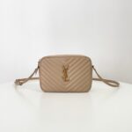 Replica YSL Lou Camera Bag Apricot - high-quality designer bag dupe