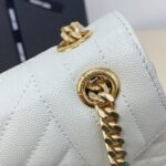 Replica YSL Envelope Crossbody White - 1:1 premium replica handbag