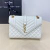 Replica YSL Envelope Crossbody White - best quality fake designer bag