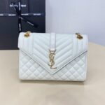 Replica YSL Envelope Crossbody White