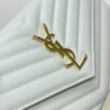 Fake YSL Envelope Clutch White - high-quality designer bag dupe