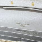 Replica YSL Envelope Clutch White