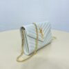 Fake YSL Envelope Clutch White - best quality fake designer bag