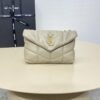 Fake YSL Loulou Apricot Puffer - 1:1 premium replica handbag