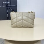 Replica YSL Loulou Apricot Puffer