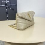 Replica YSL Loulou Apricot Puffer