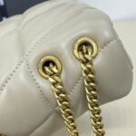 Replica YSL Loulou Apricot Puffer - high-quality designer bag dupe