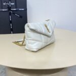 Replica YSL Loulou White Puffer - high-end replica designer purse