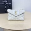 Replica YSL Loulou White Puffer - best quality fake designer bag