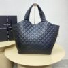 Fake YSL Icare Black - top-grade luxury bag dupe