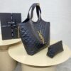 Fake YSL Icare Black - elite factory replica handbag