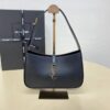 Replica YSL Le 5 A 7 Hobo Black - 1:1 premium replica handbag