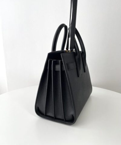Fake YSL Sac De Jour Black - top-grade luxury bag dupe