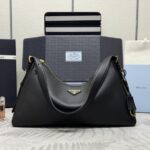 Replica Prada Prada Aimée Large Black - high-end replica designer purse