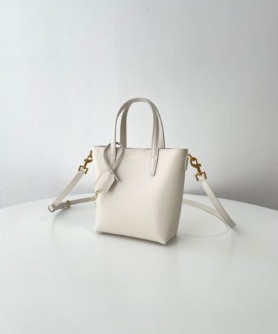 Fake YSL Tote Small White - best quality fake designer bag