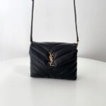 Replica YSL Loulou Mini Black - 1:1 premium replica handbag