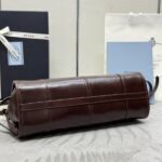 Replica Prada Naplak Patent Brown