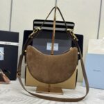 Replica Prada Arque Suede - affordable luxury replica bag