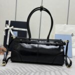 Replica Prada Black Leather Bag - premium superclone handbag