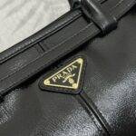 Replica Prada Black Leather Bag - premium superclone handbag