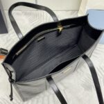 Replica Prada Antique Nappa Tote Black - designer handbag clone