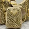 Fake Prada Re – Edition 2005 Diamond Gold - top-grade luxury bag dupe