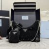 Fake Prada Re – Edition 2005 Diamond Black - elite factory replica handbag