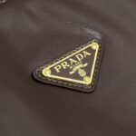 Replica Prada Antique Nappa Tote Marrone Scuro