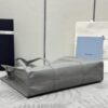 Fake Prada Antique Nappa Tote Grey - high-end replica designer purse