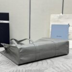 Replica Prada Antique Nappa Tote Grey