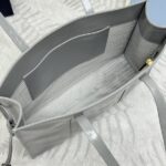 Replica Prada Antique Nappa Tote Grey