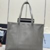 Fake Prada Antique Nappa Tote Grey - 1:1 premium replica handbag