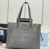 Fake Prada Antique Nappa Tote Grey - premium superclone handbag