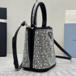i1725474909_2703_1 Replica Prada White Crystal Bucket Bag - 1:1 premium replica handbag