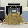 Replica Prada Crystal Bucket Bag - high-end replica designer purse