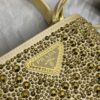 Replica Prada Crystal Bucket Bag - top-grade luxury bag dupe