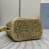 Replica Prada Crystal Bucket Bag - high-end replica designer purse