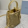 Replica Prada Crystal Bucket Bag - high-quality designer bag dupe