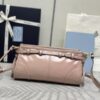 Fake Prada Pink Leather Handbag - high-end replica designer purse