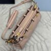 Fake Prada Pink Leather Handbag - high-end replica designer purse