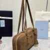 Fake Prada Hobo Suede - 1:1 premium replica handbag